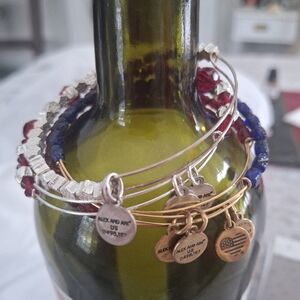 Elegant Gold and Silver Charm Bracelets